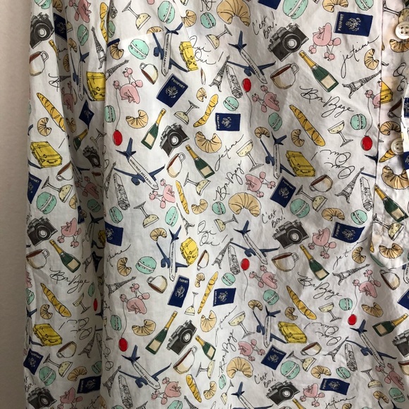 J. Crew French Print Popover - Picture 7 of 7